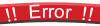 !!  Error  !!